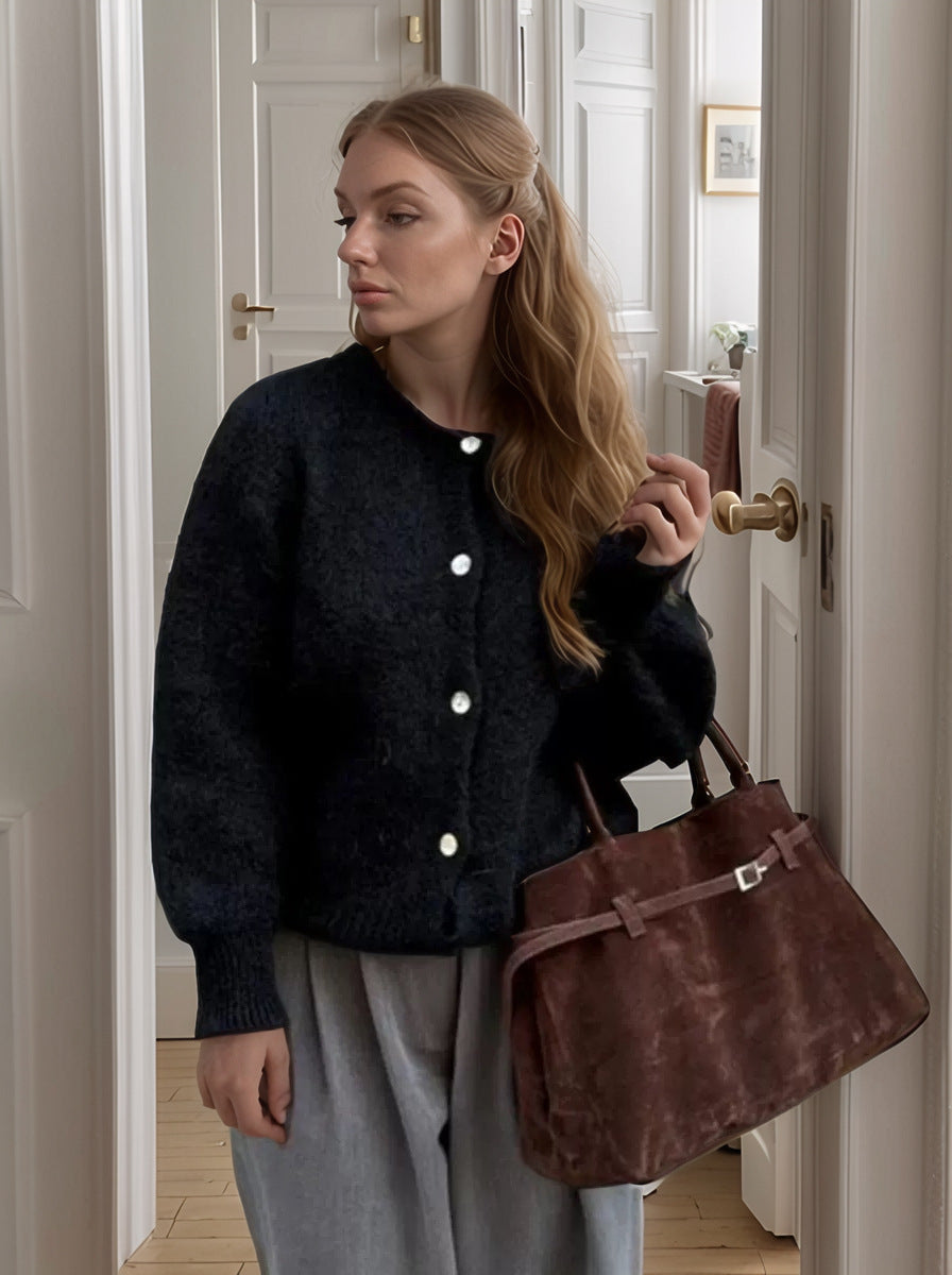 Jamilla Soft Cozy Mohair Cardigan