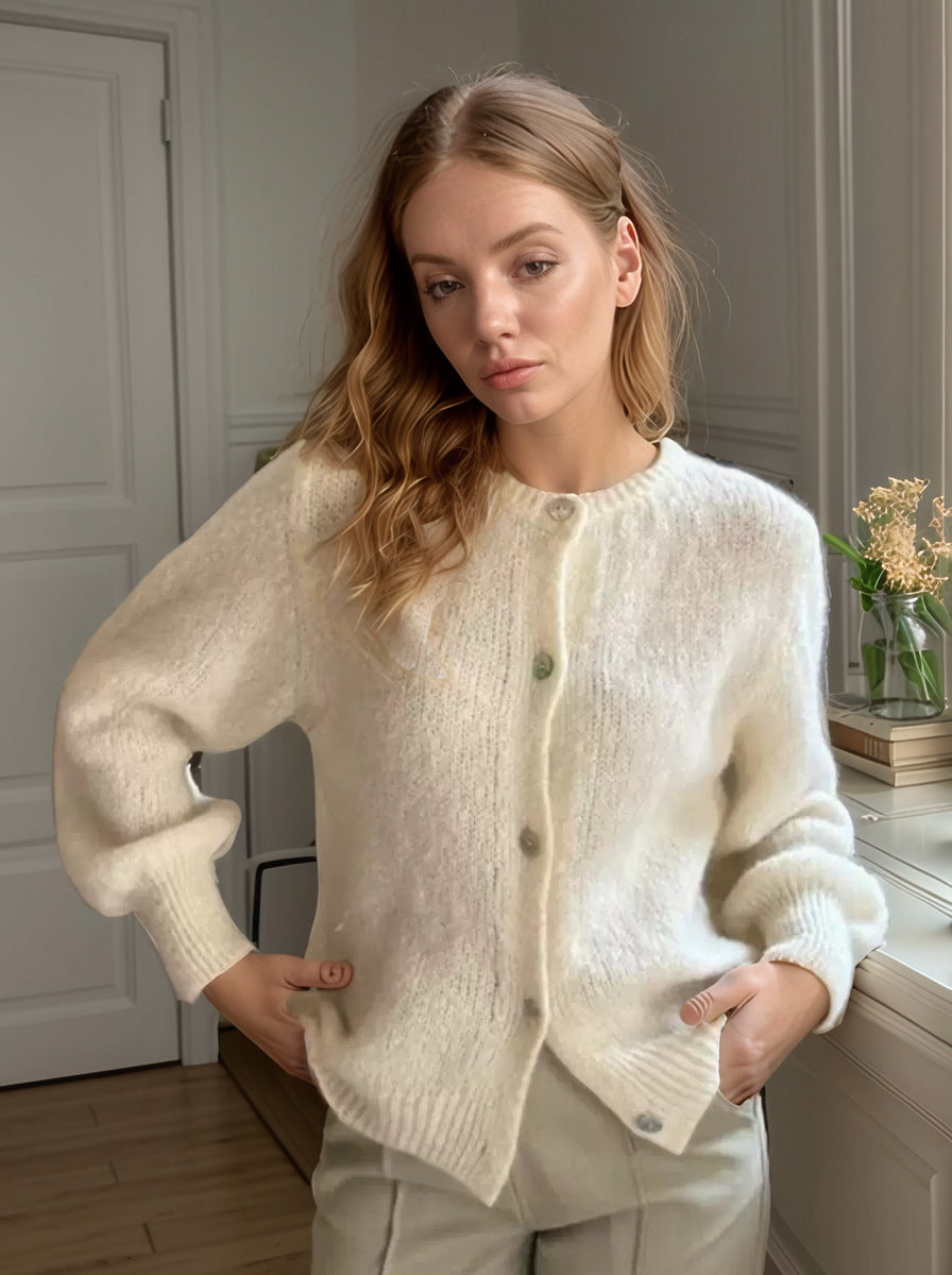 Jamilla Soft Cozy Mohair Cardigan