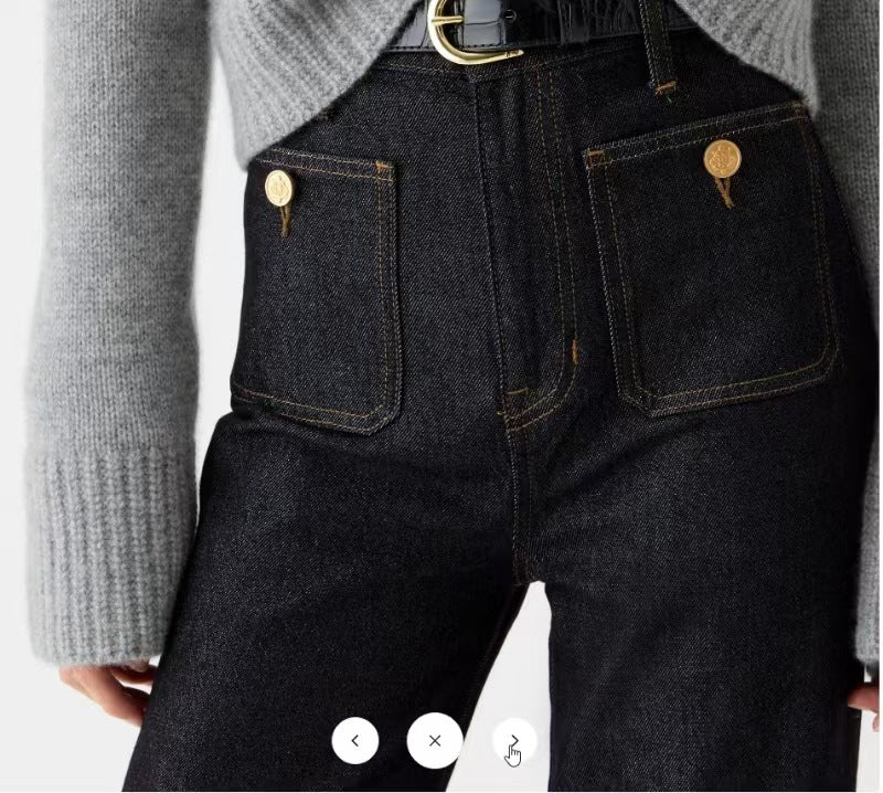 Sailor Wide Leg Jeans