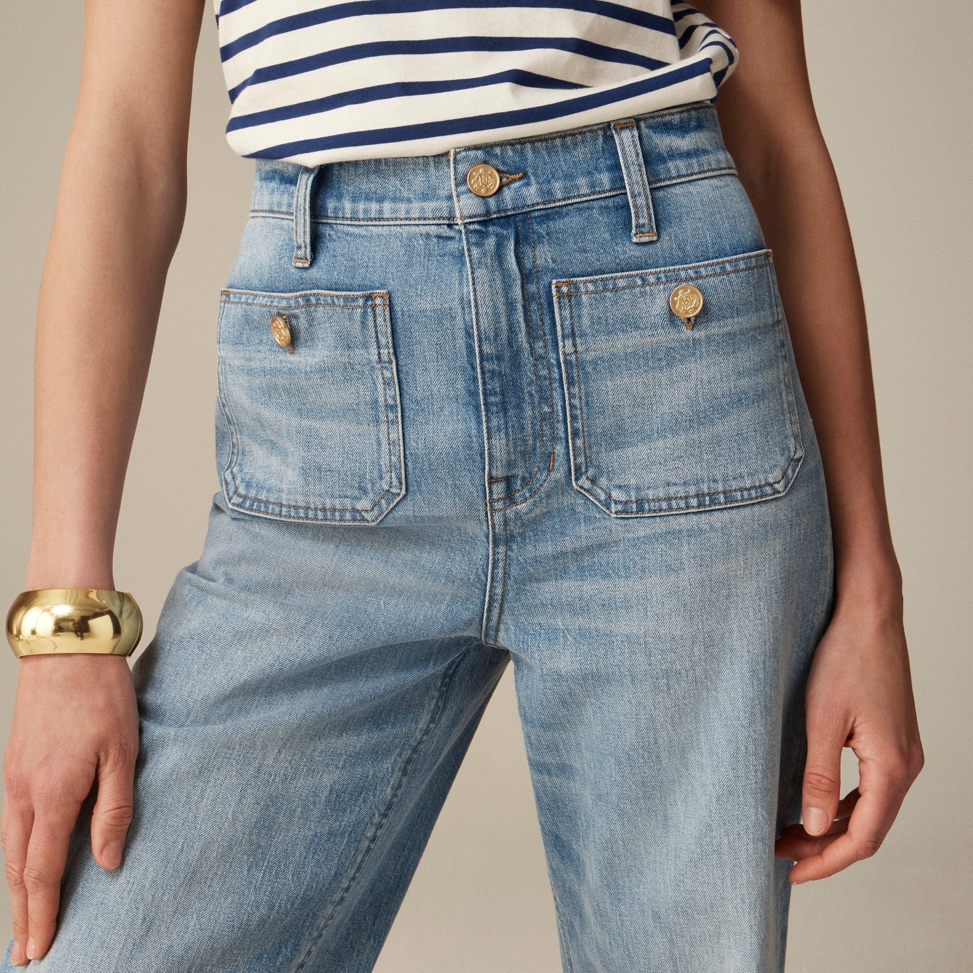 Sailor Wide Leg Jeans