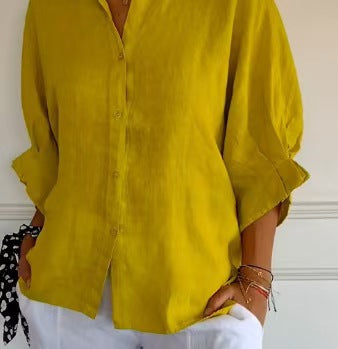 Chic Tie-Back Lightweight Comfort Blouse