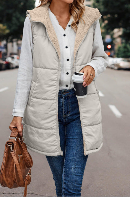 Cozy Everyday Layering Reversible Vest