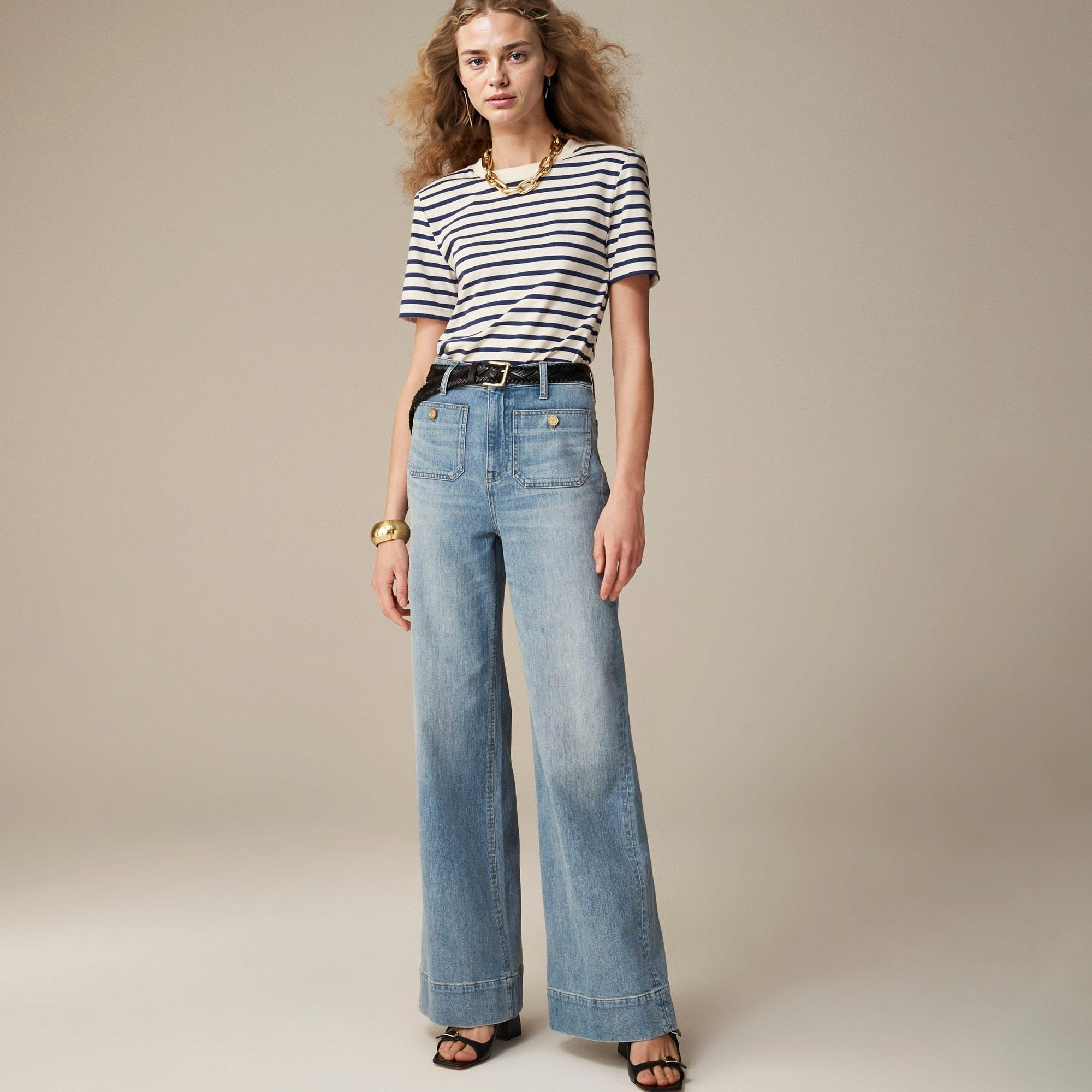 Sailor Wide Leg Jeans