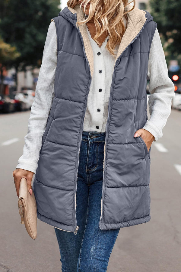 Cozy Everyday Layering Reversible Vest