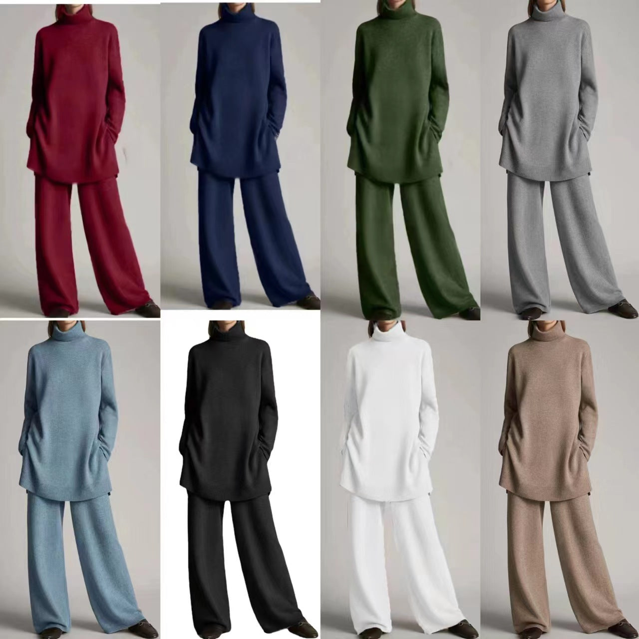 Everyday Comfort Knit Two-Piece Outfit