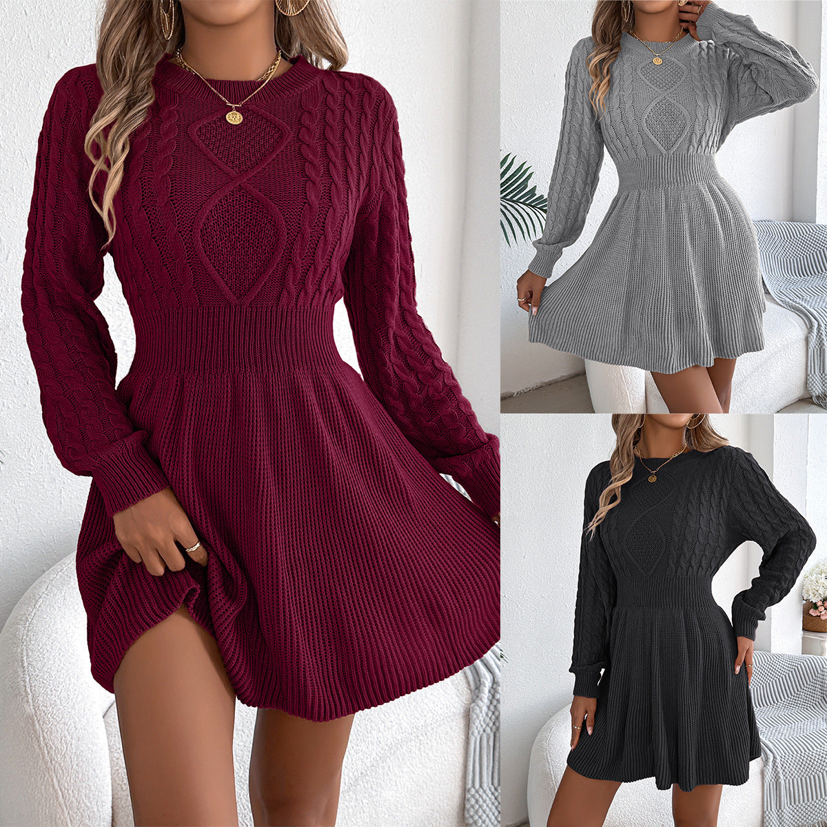 Everyday Knit Sweater Dress