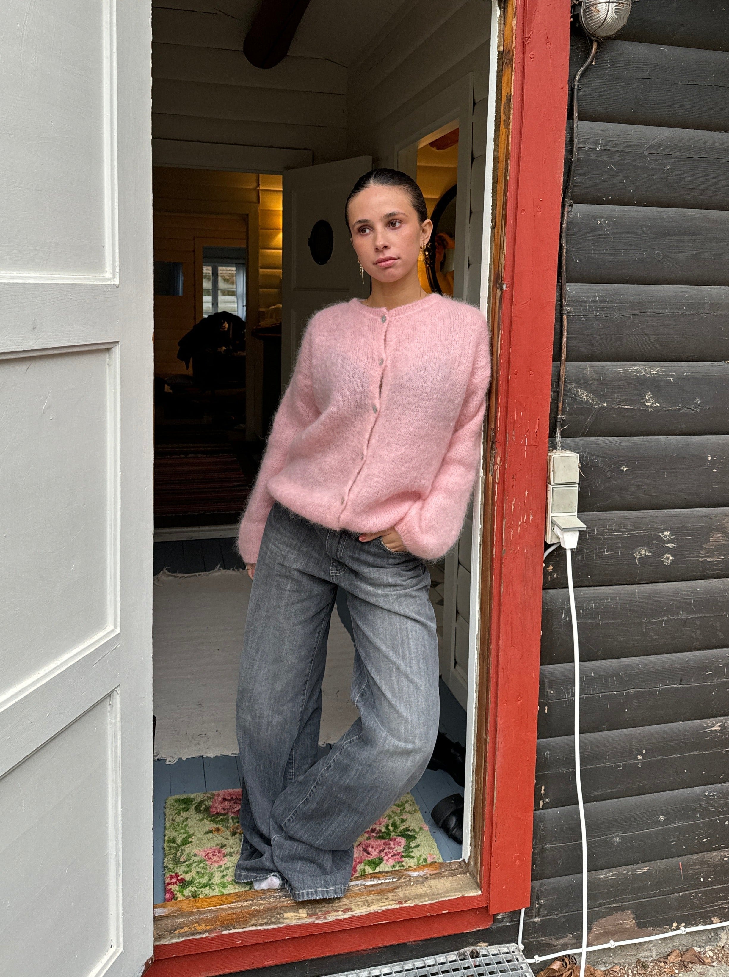 Jamilla Soft Cozy Mohair Cardigan