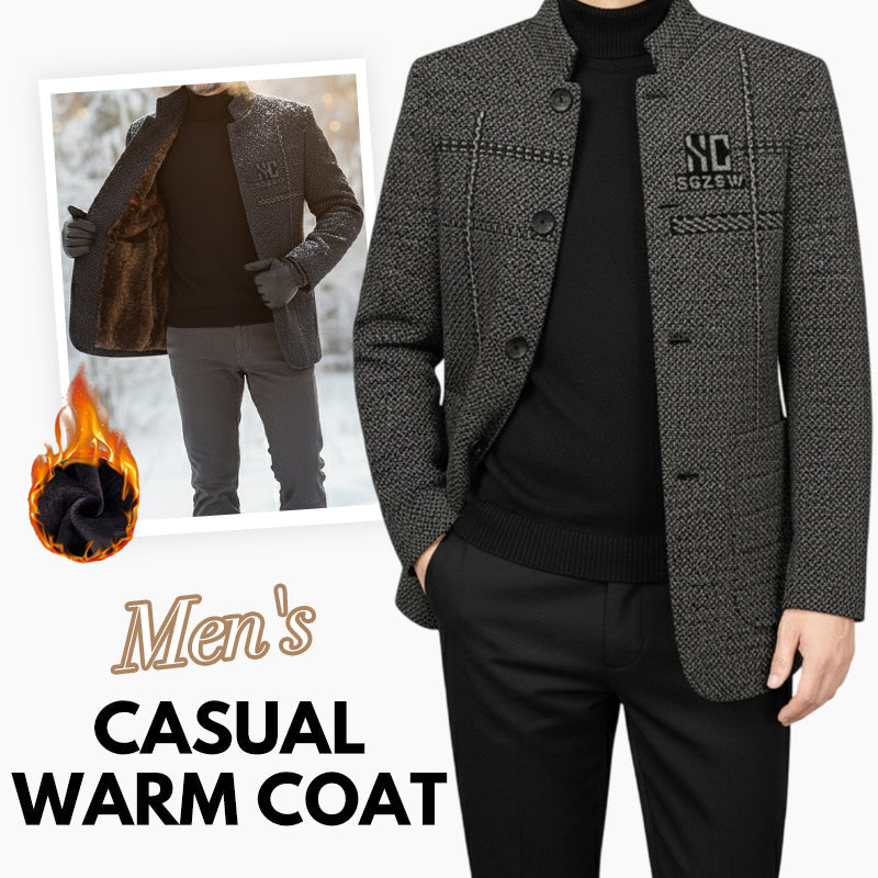 Urban Winter Layered Comfort Coat